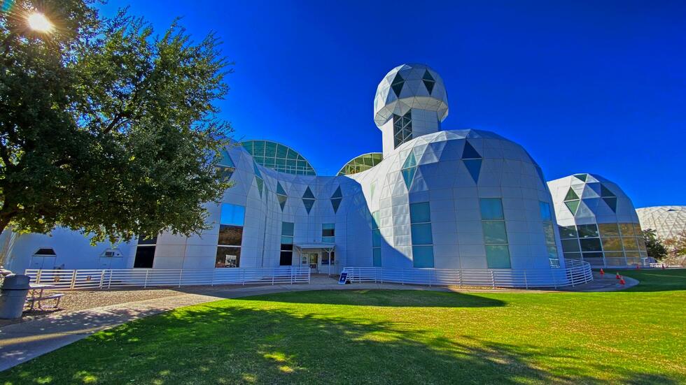 Biosphere II building