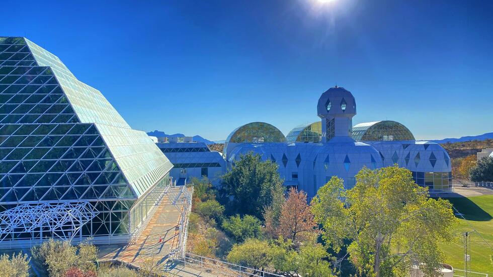 Biosphere II building