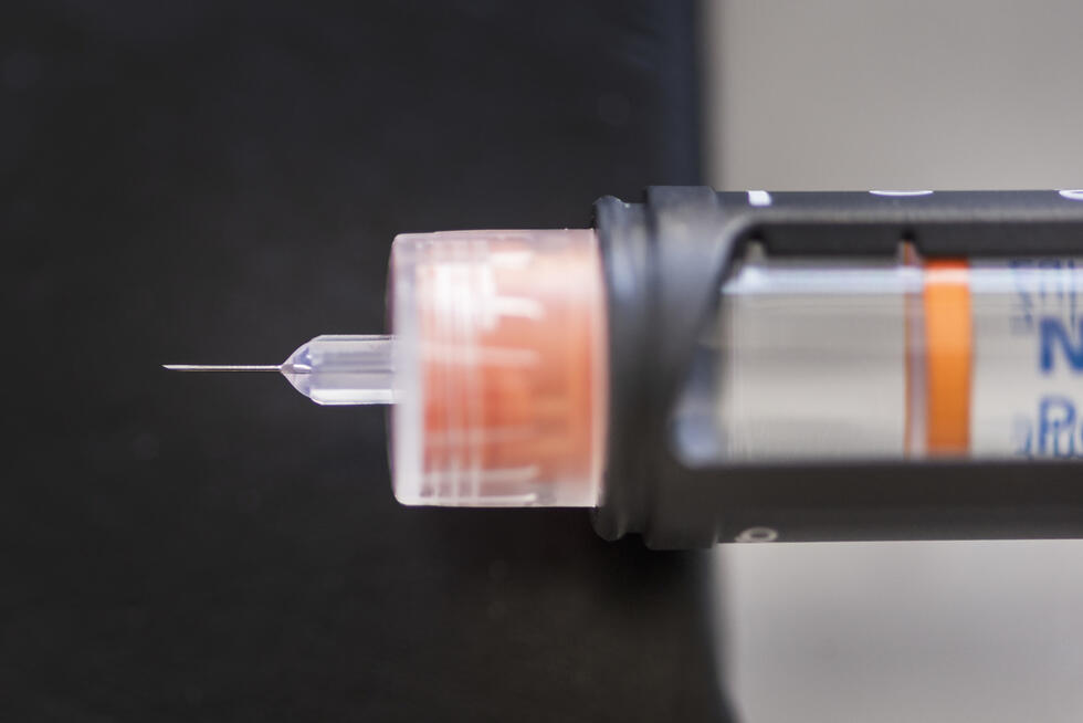 An insulin injection.